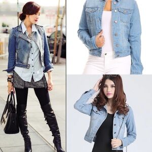 Cropped Denim Jacket